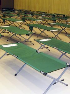 The YWCA provides shelter for up to 50 women in our former gymansium as part of our Winter Emergency Response Program.