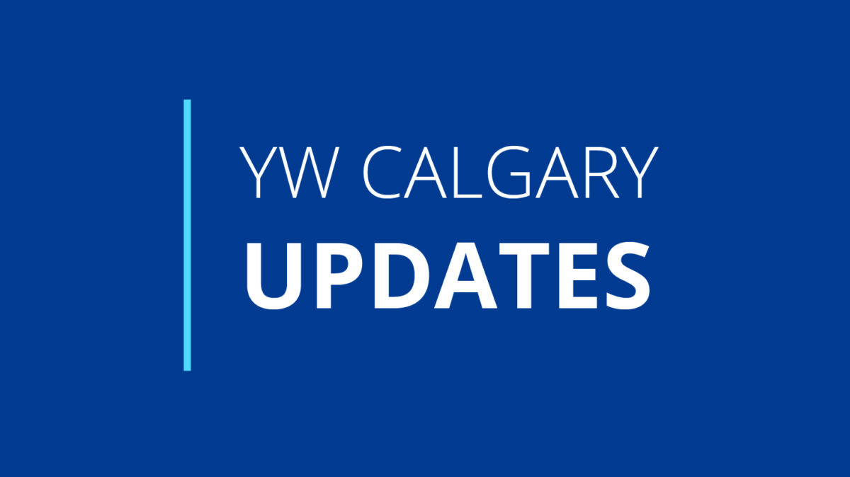 YW Calgary COVID19 Update YW Calgary